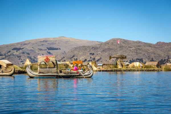 Titicaca-See-Uros-Inseln