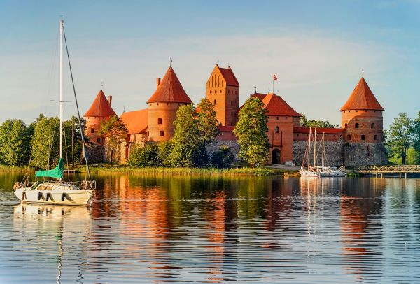 Litauen-Wasserburg-Trakai