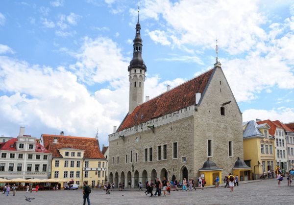 Estland-Tallinn-Rathaus