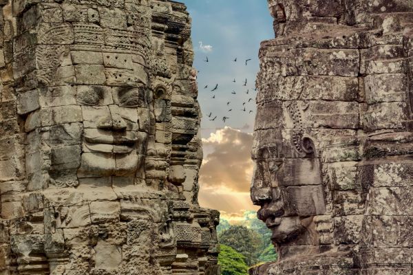 Kambodscha-Angkor-Bayon-Tempel
