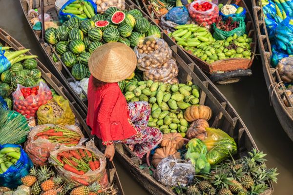 Vietnam-Mekong-Markt