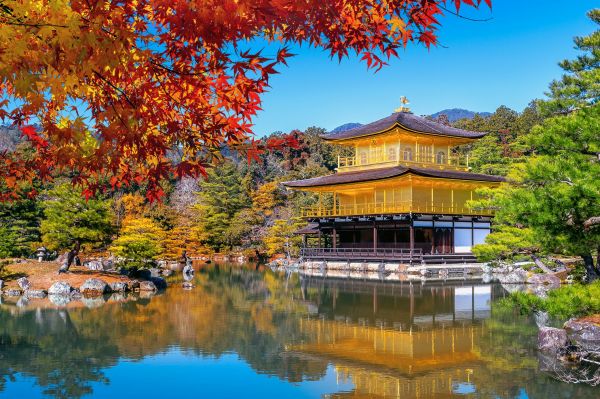 Kyoto-Kinakaku-ji-Tempel