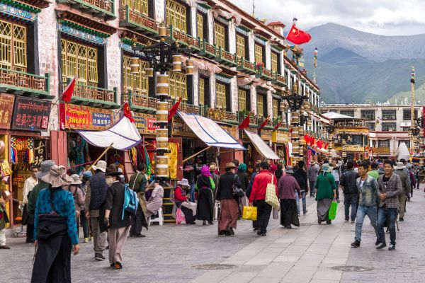 Lhasa_Barkhor_Straße