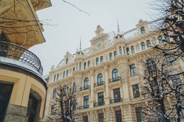 Art-Nouveau-Gebäude