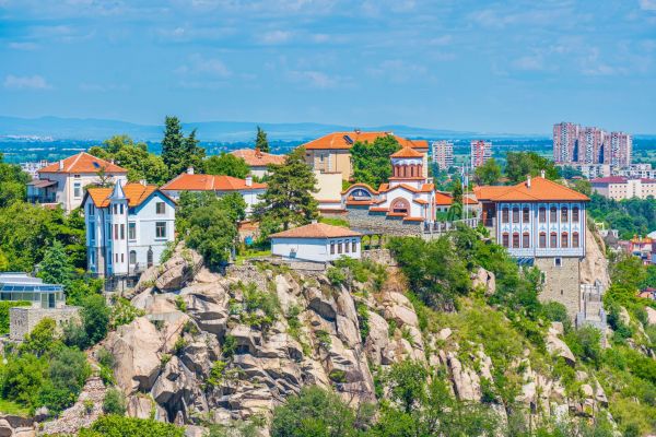 Plovdiv-Blick-auf-Altstadt-Hügel